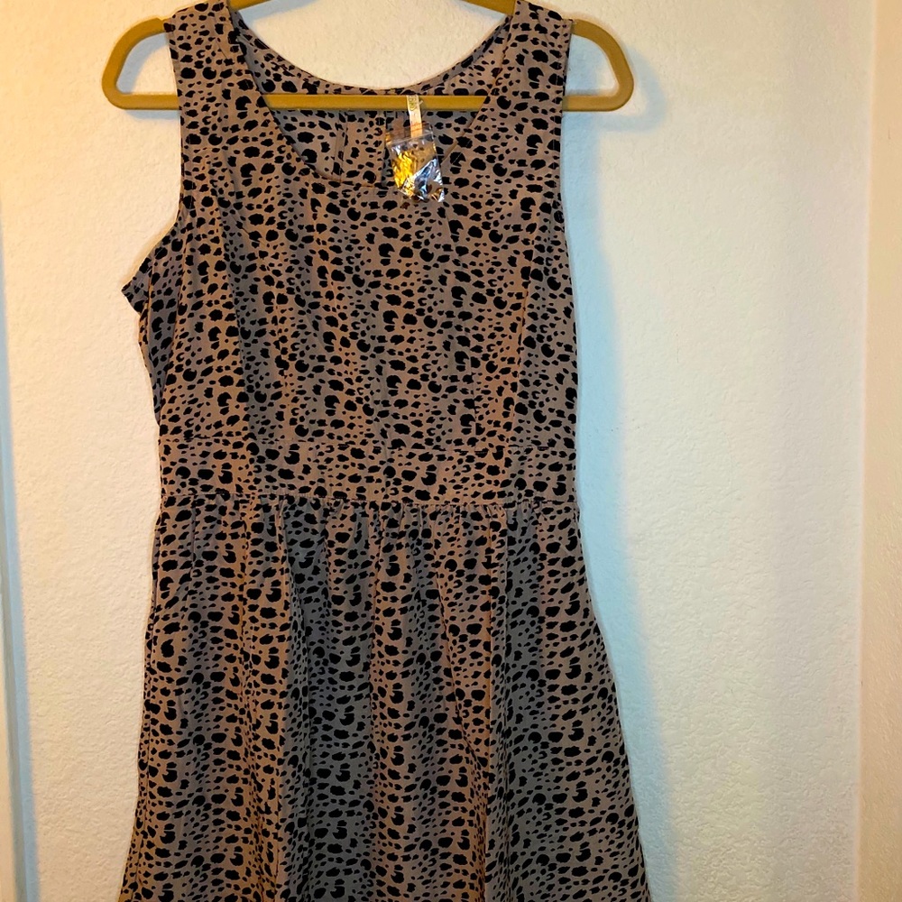 Black and Nude Dress - Brand: Nine Bird